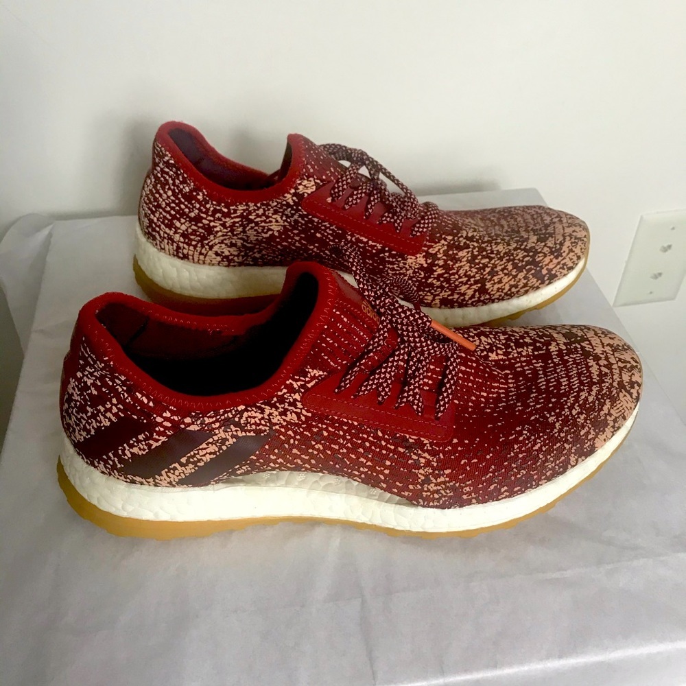 Adidas Pureboost X ART Red Sneakers